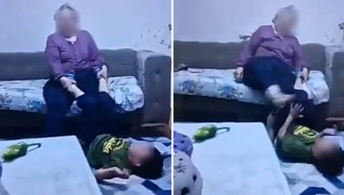 Babaanneden torununa dayak: Çocuk, koruma altına alındı