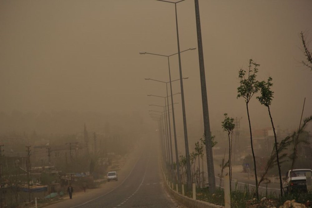Adıyaman ve Şanlıurfa toz altında - 1