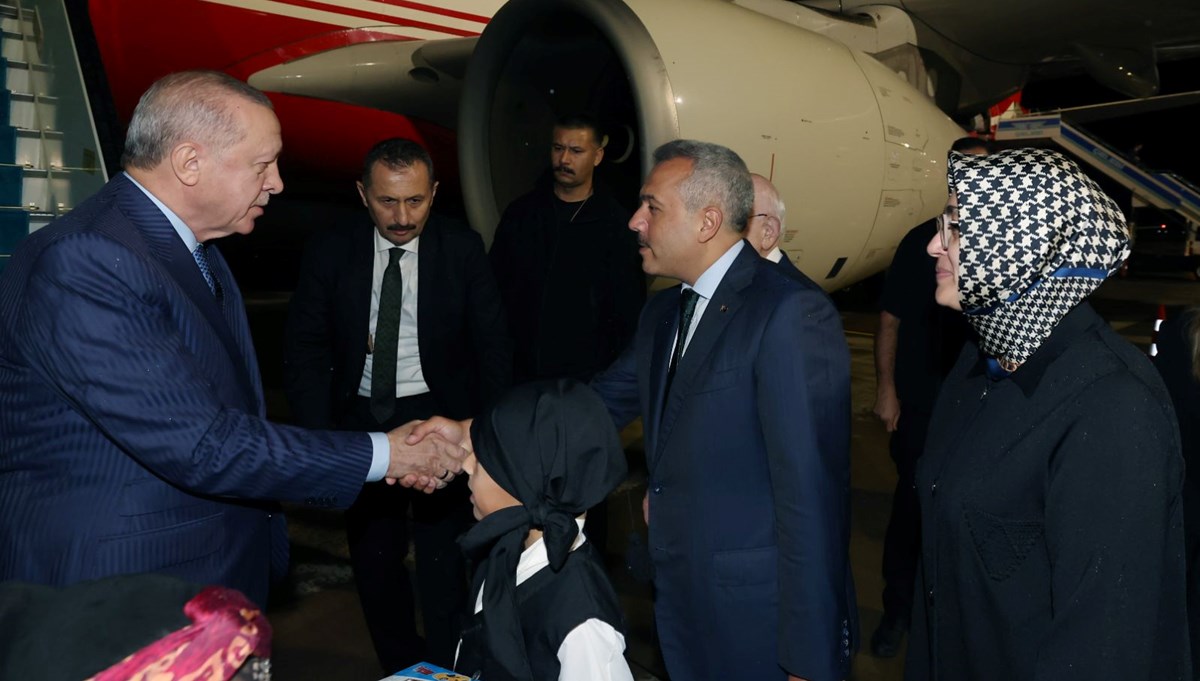 Cumhurbaşkanı Erdoğan Rize'de