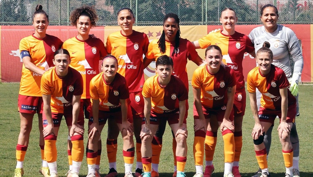 Galatasaray Kadın Futbol Takımı şampiyonluk maçına çıkıyor Galatasaray Kadın Futbol Takımı şampiyonluk maçına çıkıyor