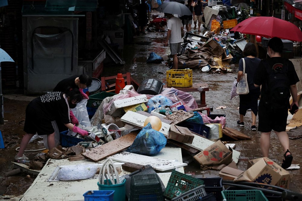 Güney Kore’de sel felaketi: En az 8 ölü - 11
