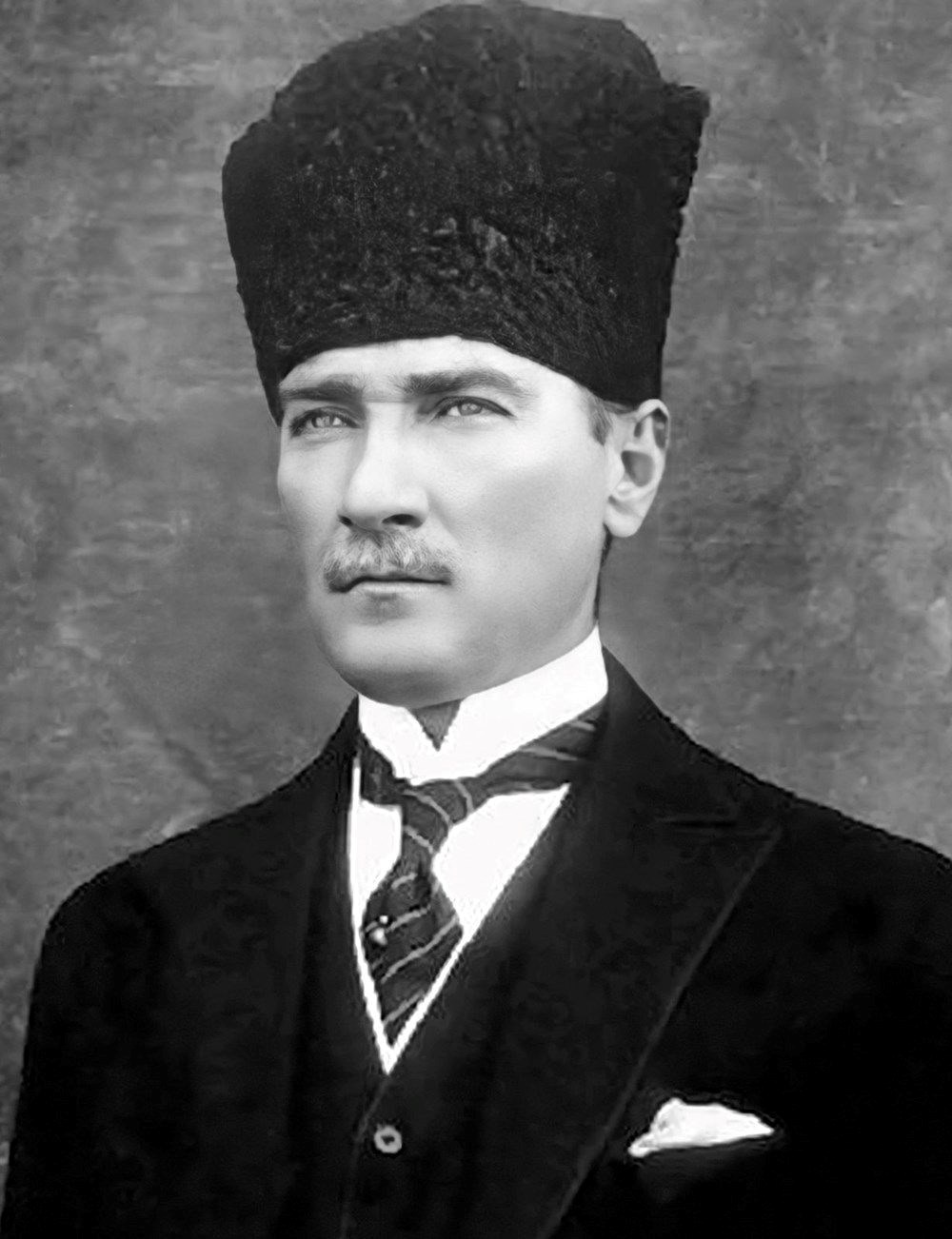 Cumhuriyet 102 yaşında! Dijital restorasyonla yenilenmiş 100 Atatürk fotoğrafı - 82