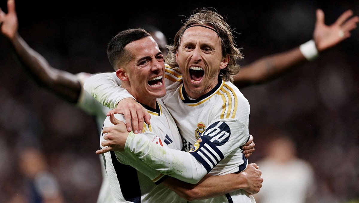 Modric attı, Real Madrid kazandı Modric attı, Real Madrid kazandı