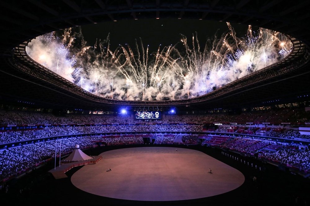 2020 Tokyo Olimpiyatları görkemli açılış töreniyle başladı - 76