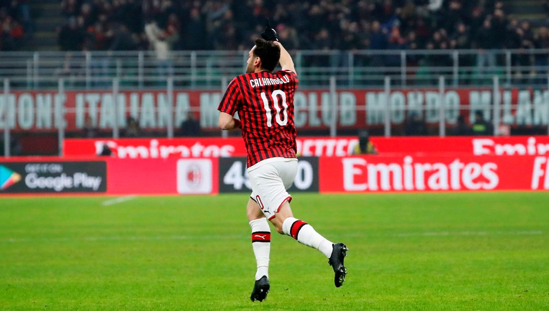 Hakan Çalhanoğlu, İtalya Kupası'nda Milan'ı yarı finale taşıdı | NTV
