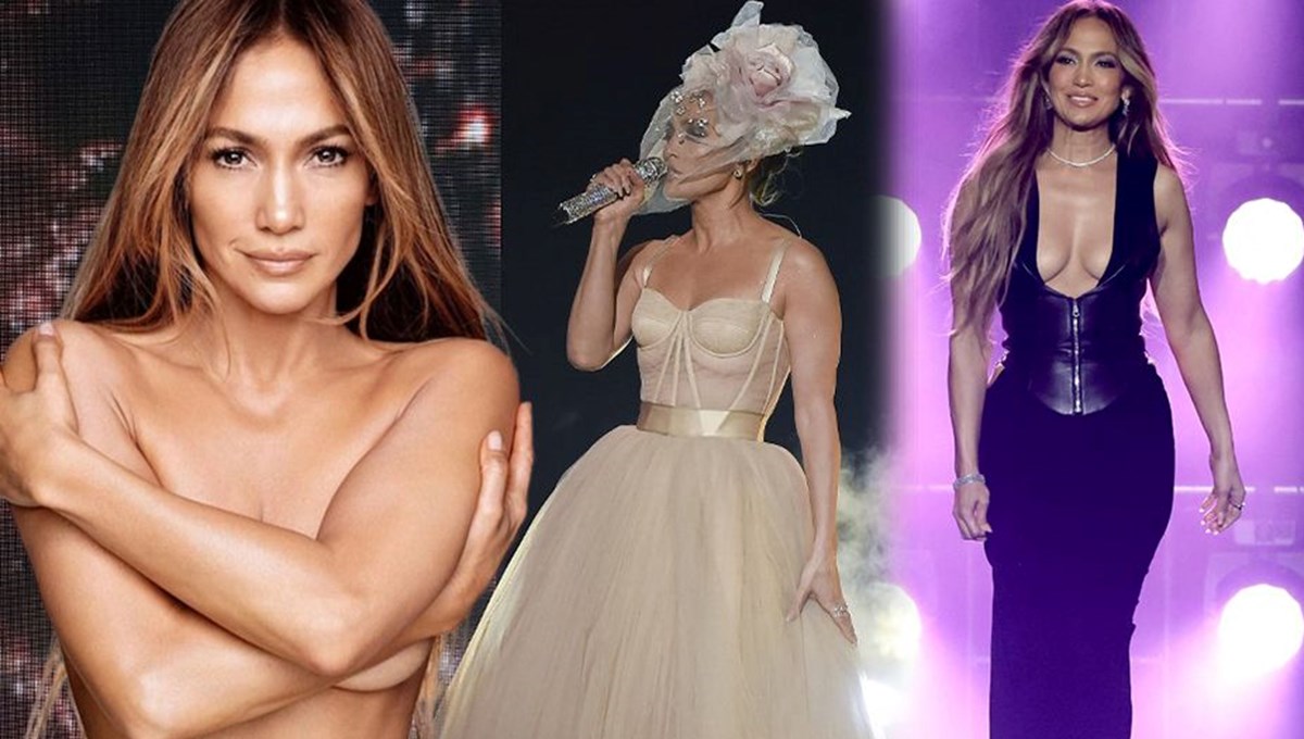 Jennifer Lopez kendi markası için çıplak poz verdi