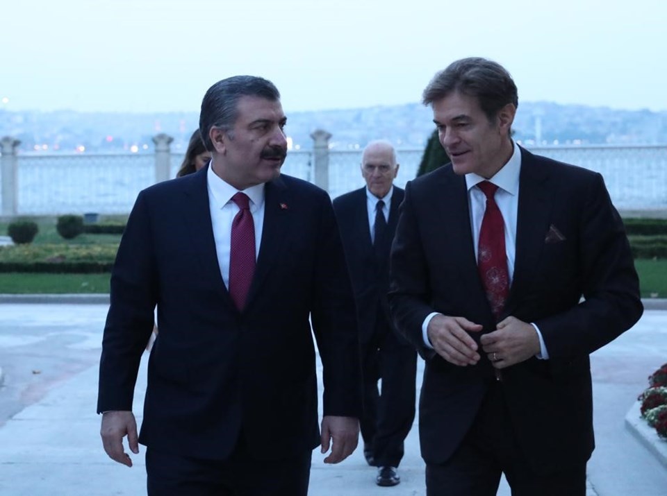 Sağlık Bakanı Fahrettin Koca ile Prof. Mehmet Öz 'Türkiye'de sağlığı' konuştu - 1