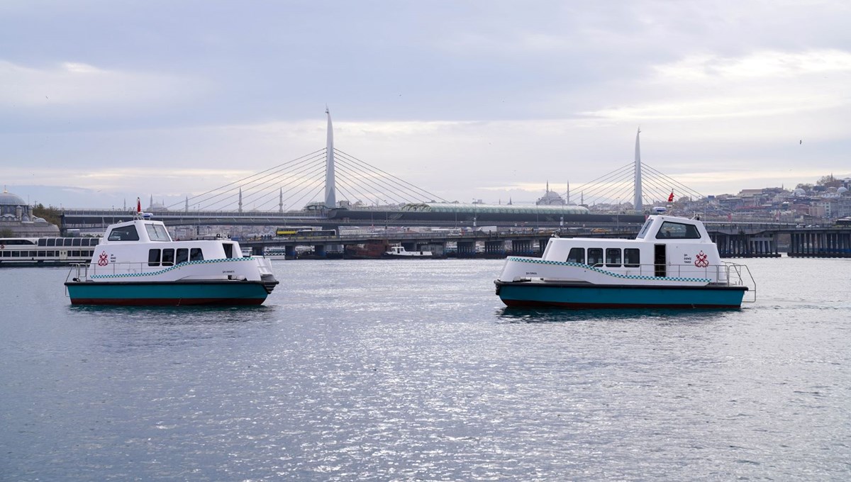 İstanbul'daki Deniz Taksi filosuna 15 araç daha katıldı