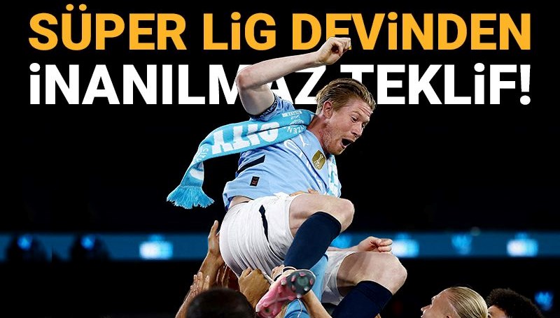 Kevin De Bruyne imzaya hazır