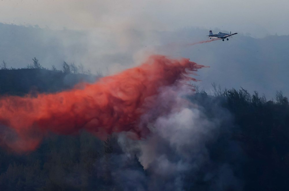 Marmaris'te orman yangını: Bakanlar son durumu açıkladı - 55