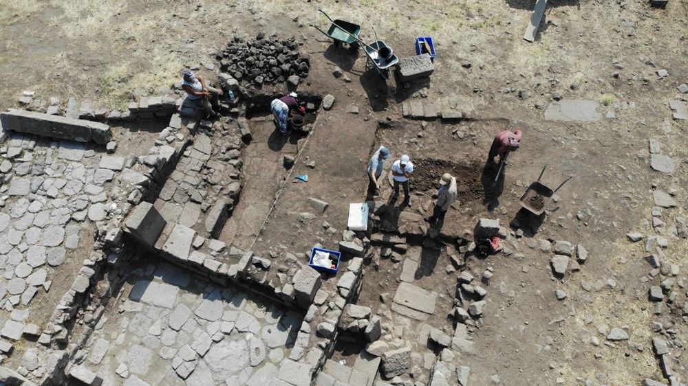 Assos Antik Kenti'ne ait 2 bin 300 yıllık ağırlık birimi bulundu - 4