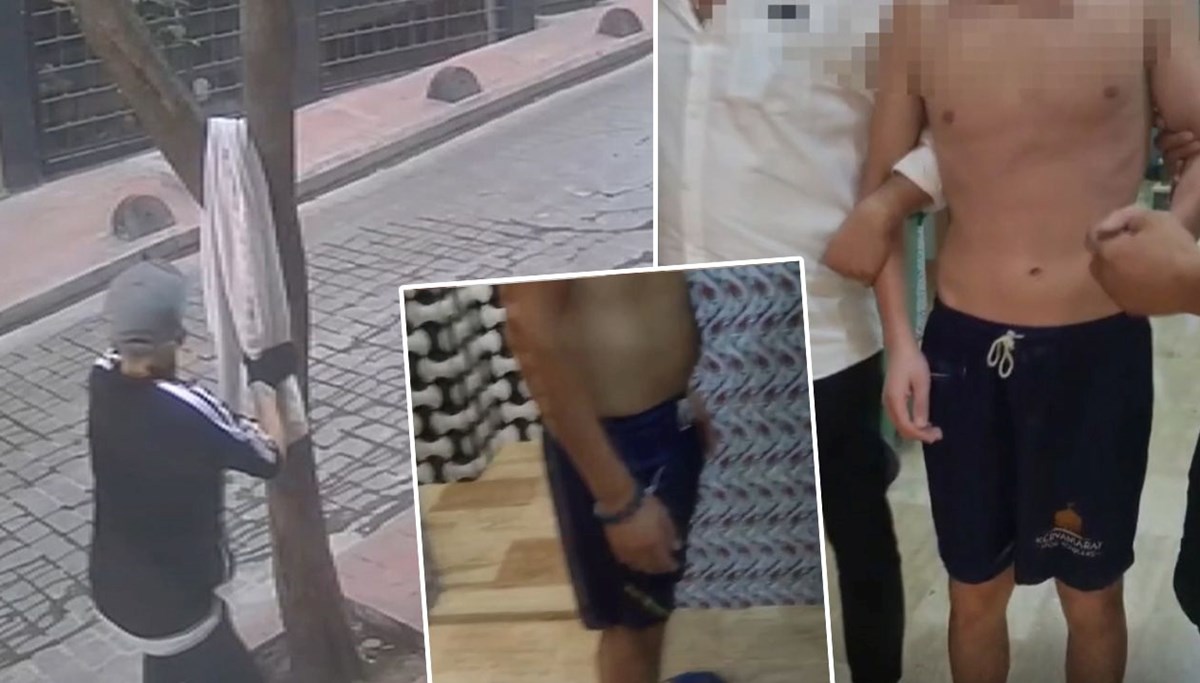 Beyoğlu'nda hamama baskın! Beyoğlu'nda hamama baskın!