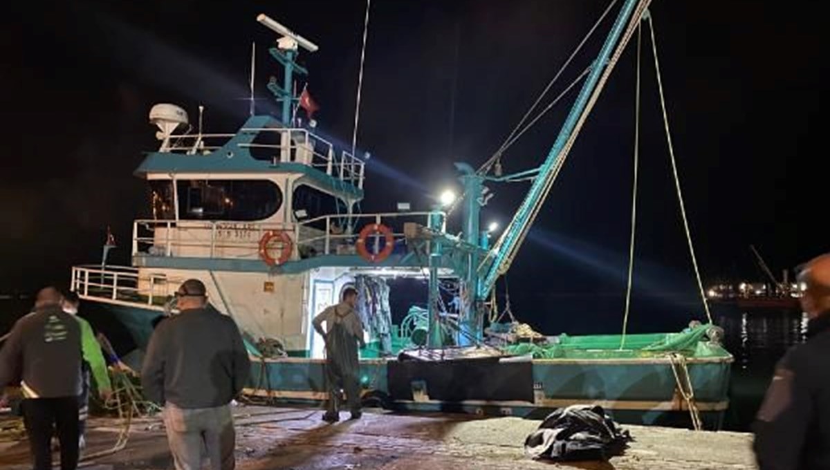 Samsun'da balıkçıların ağına ceset takıldı