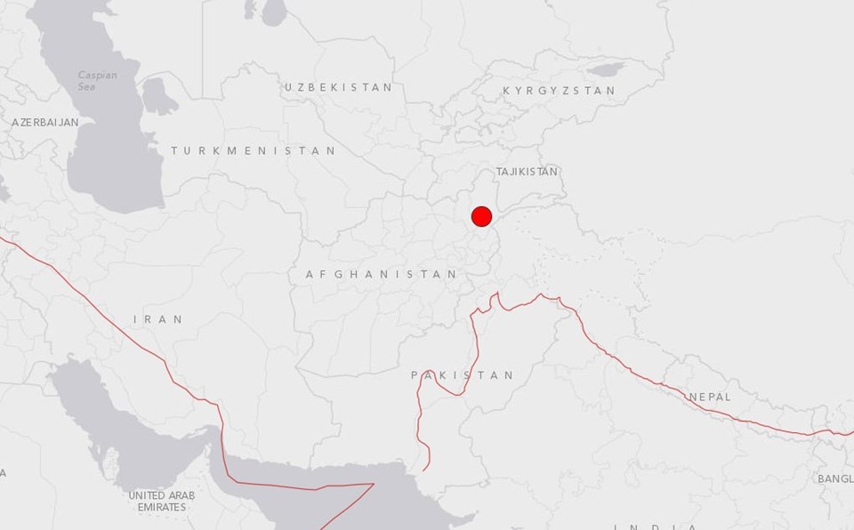 Afganistan'da 7.5 büyüklüğünde deprem - 2