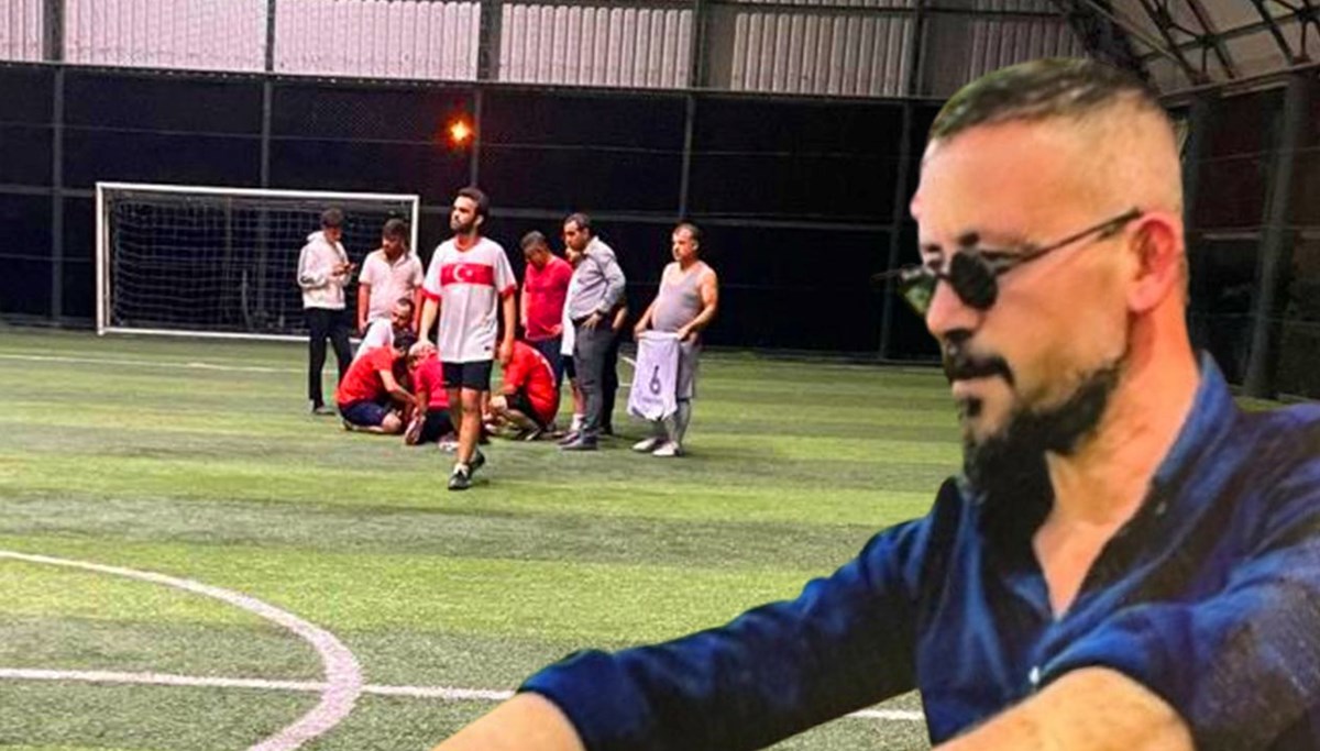 Halı sahada acı ölüm