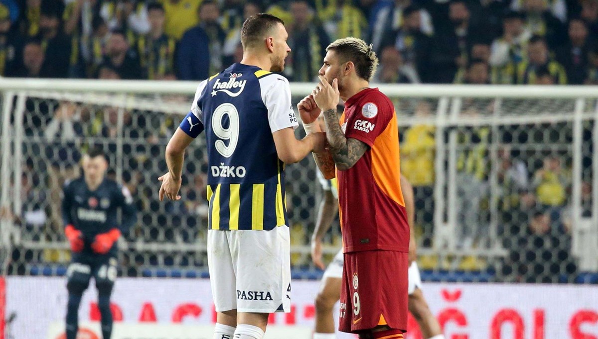 Edin Dzeko'dan Galatasaray ve Icardi'ye yanıt: Penaltı için ağlıyorlar