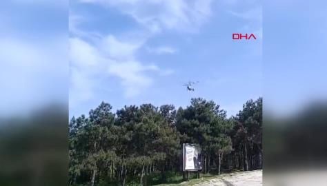 Sultangazi Kent Ormanı'nda yangın: Müdahale sürüyor