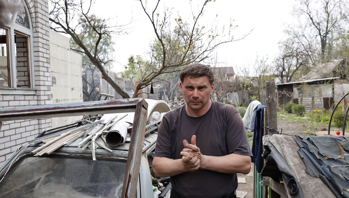 Ukrayna’da “acil durum” görevlisi, başka evleri kurtarırken kendininkine sahip çıkamadı