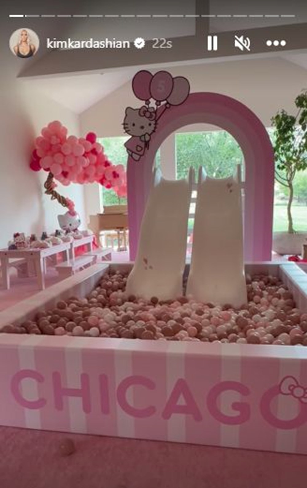 Kim Kardashian’dan kızı Chicago'ya doğum günü partisi - 2
