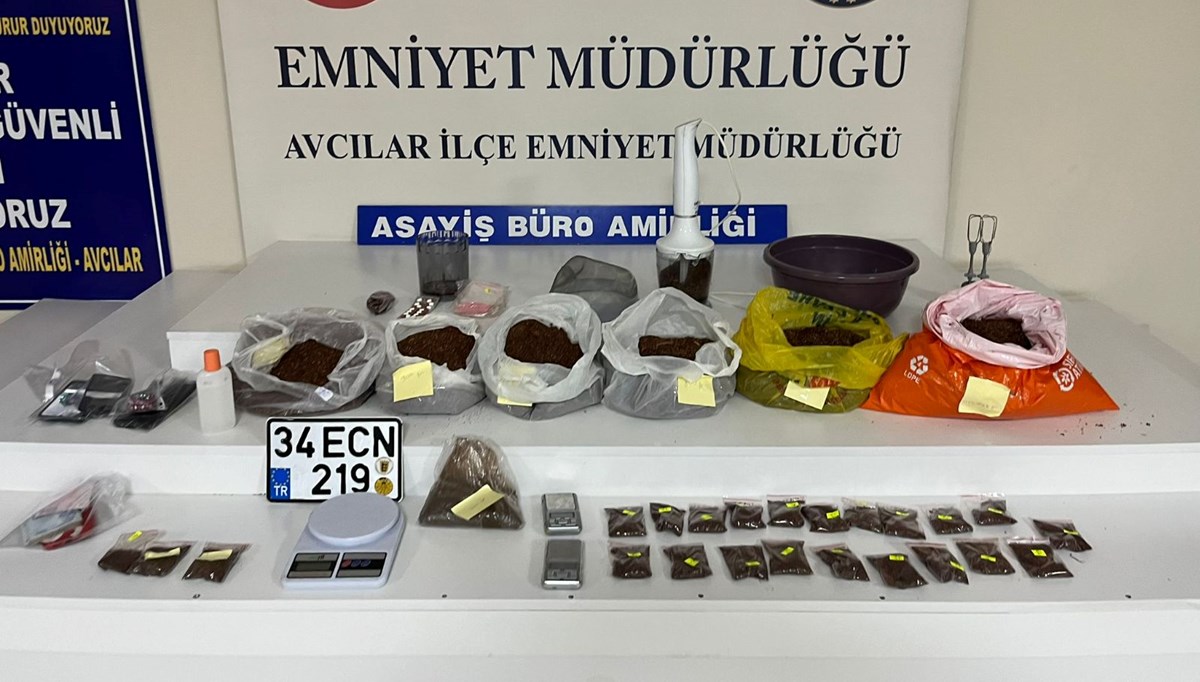 Avcılar'da uyuşturucu operasyonu