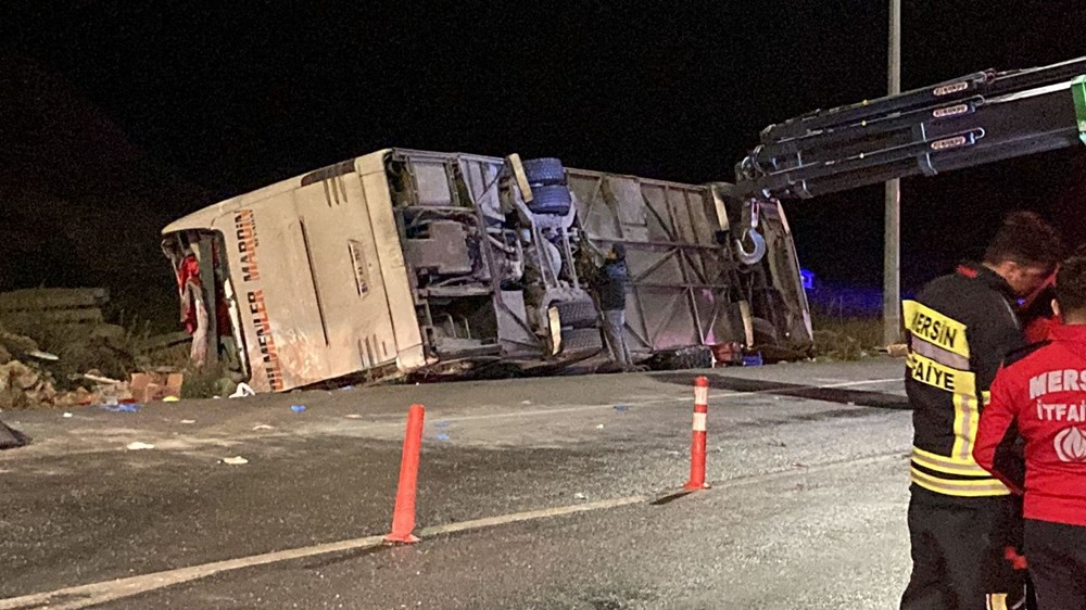 Mersin'de otobüs kazası: 9 kişi öldü, 30 kişi yaralandı - 5