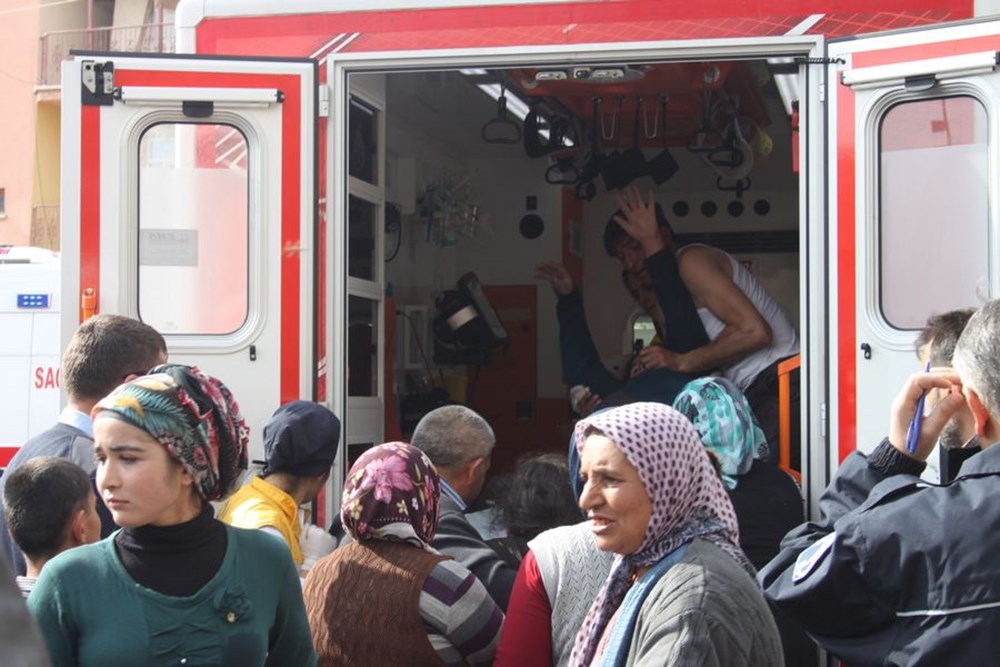 Aksaray'da yangın: 2 ölü - 1