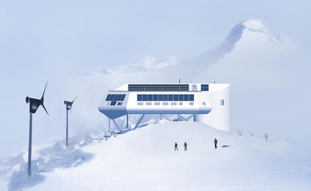 Научная станция в антарктиде. Станция принцесса Элизабет Антарктида. Полярные станции в Арктике. Антарктида Полярные станции.