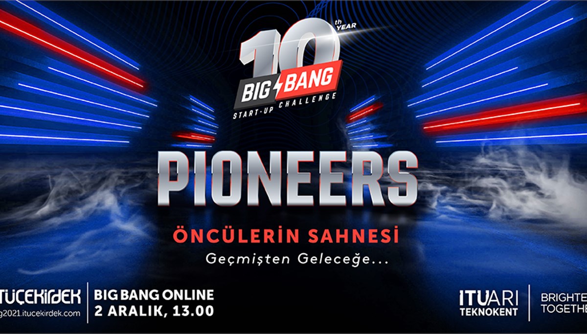 Bu sene 10. yılını kutlayan Big Bang’de yine öncü girişimler sahne alacak