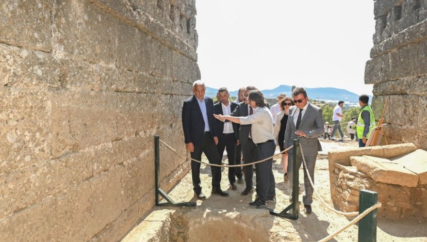 Aspendos'ta 