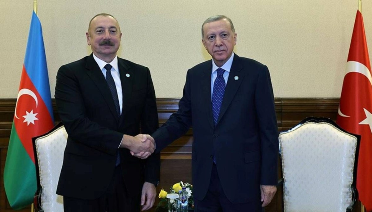 Cumhurbaşkanı Erdoğan, Aliyev ile görüştü