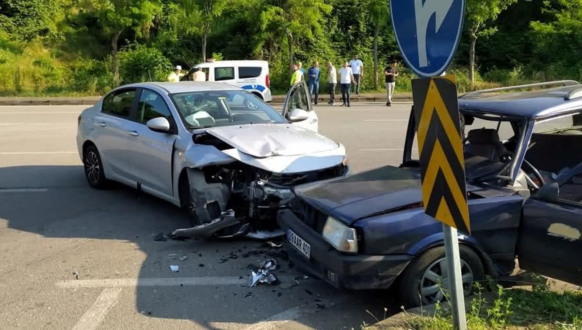 Görele'de feci kaza Görele'de feci kaza