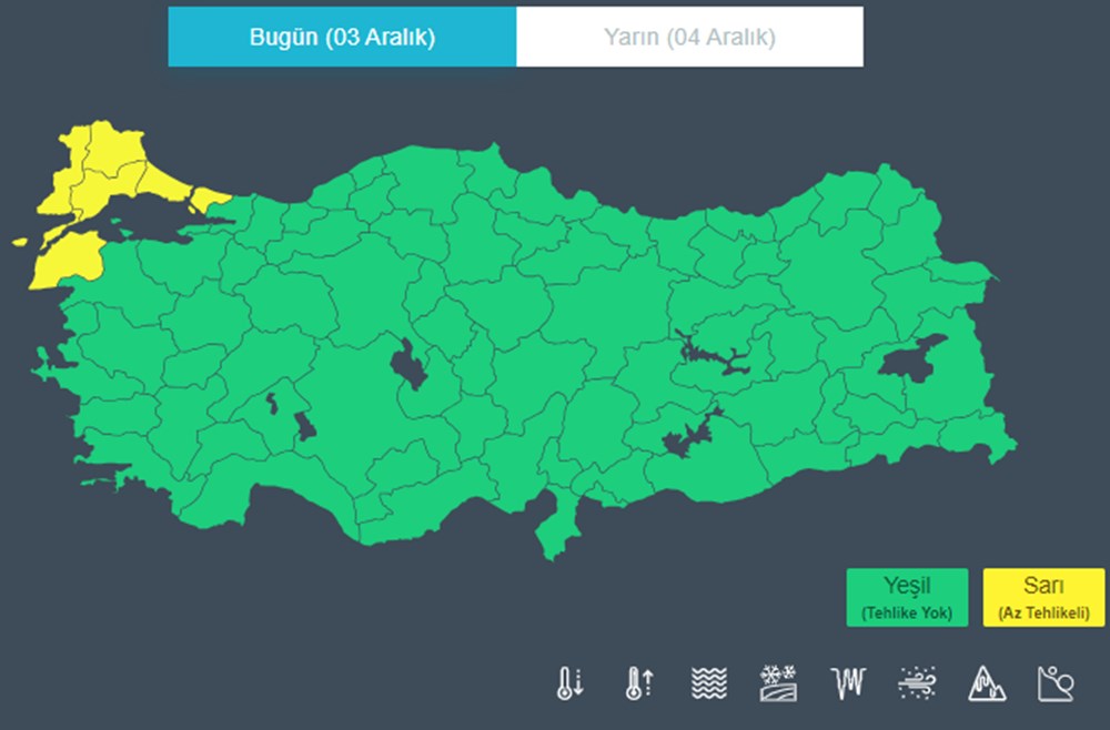 Sıcaklıklarda büyük düşüş (Yeni haftada hava nasıl olacak?) - 5