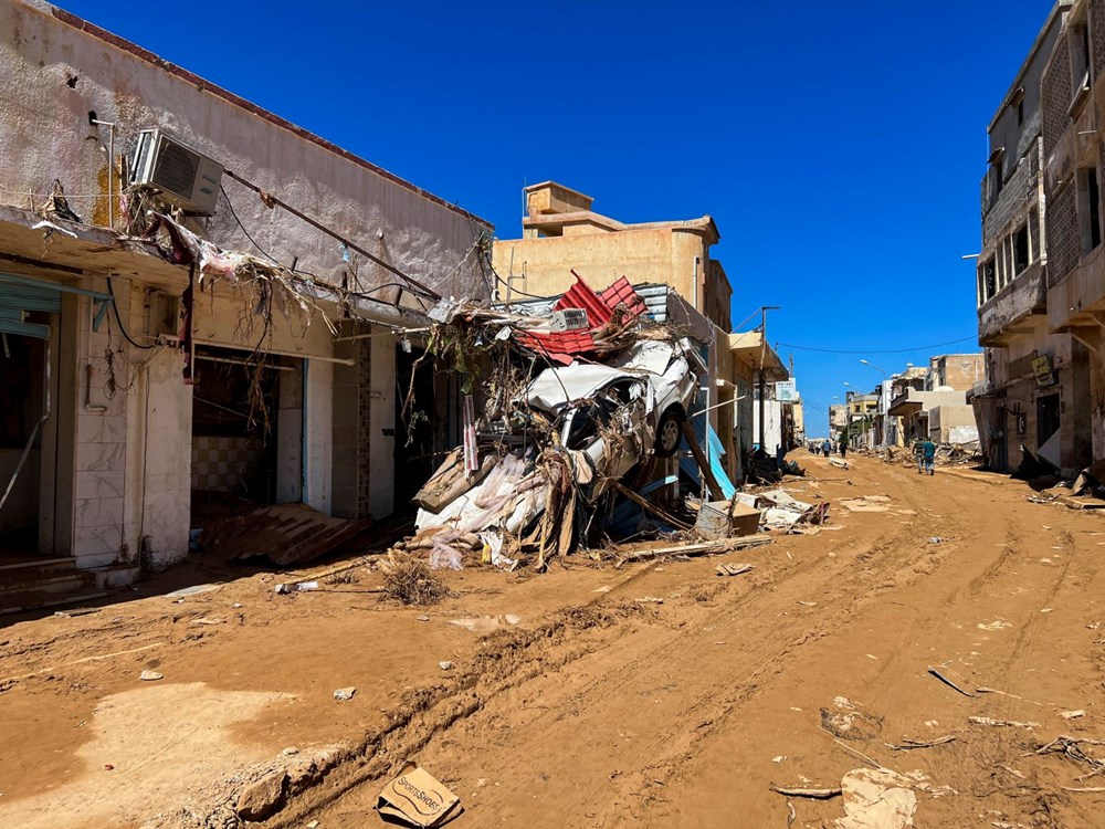 Uydudan Libya'daki sel felaketi: Ölü sayısı 20 bine ulaşabilir - 3