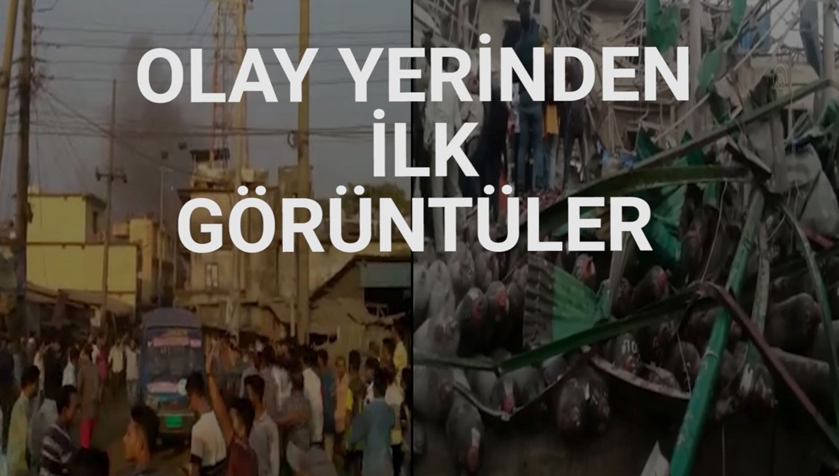 Bangladeş'te oksijen tüpü dolum tesisinde patlama: 6 ölü, 25 yaralı Bangladeş'te oksijen tüpü dolum tesisinde patlama: 6 ölü, 25 yaralı