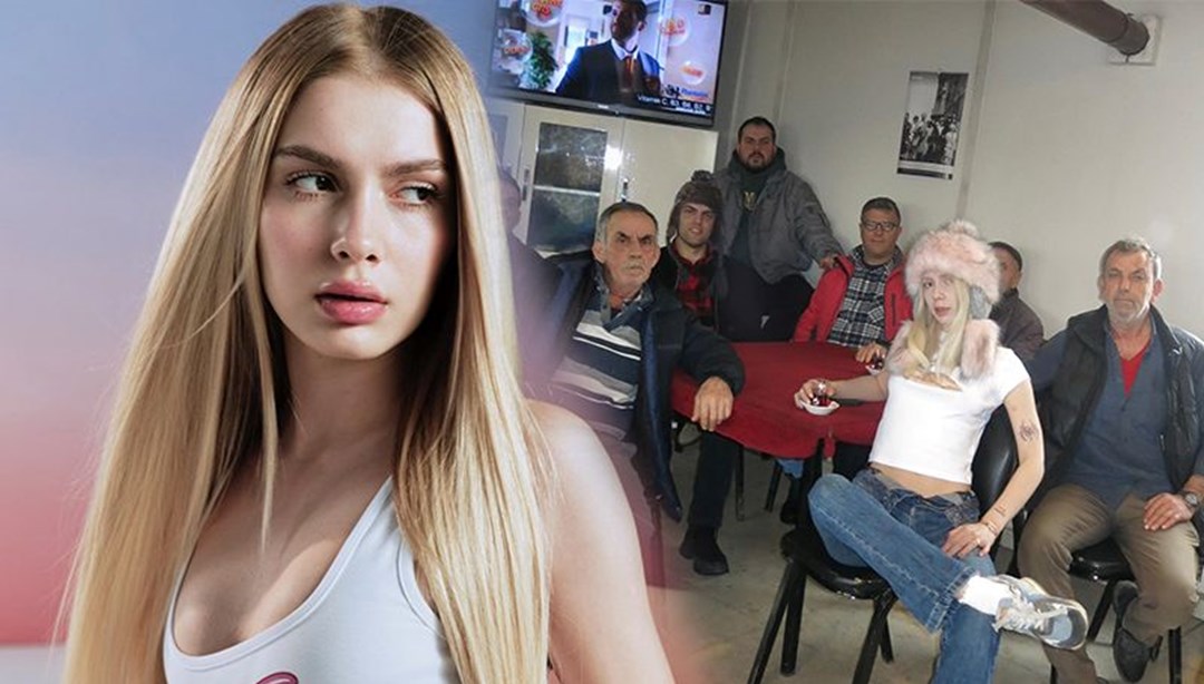 Kahvehanede sosyal medya tilkisi : Amcalar Aleyna Tilki'yi umursamadı