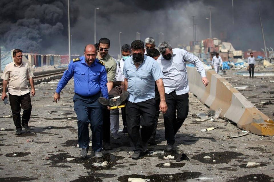 İran'da limandaki patlamada ölü sayısı 70'e çıktı - 2
