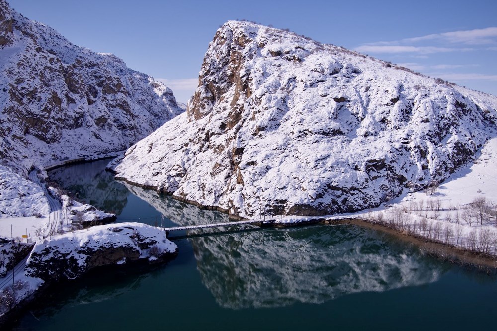 Erzincan�da kartpostall�k k�� foto�raflar�