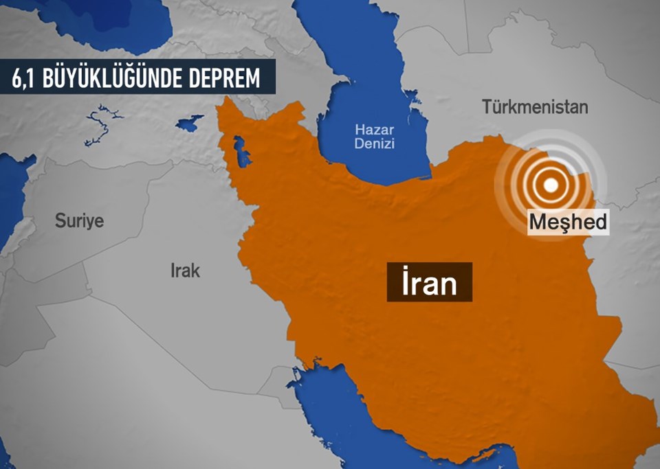 İran'da 6,1 büyüklüğünde deprem - 1