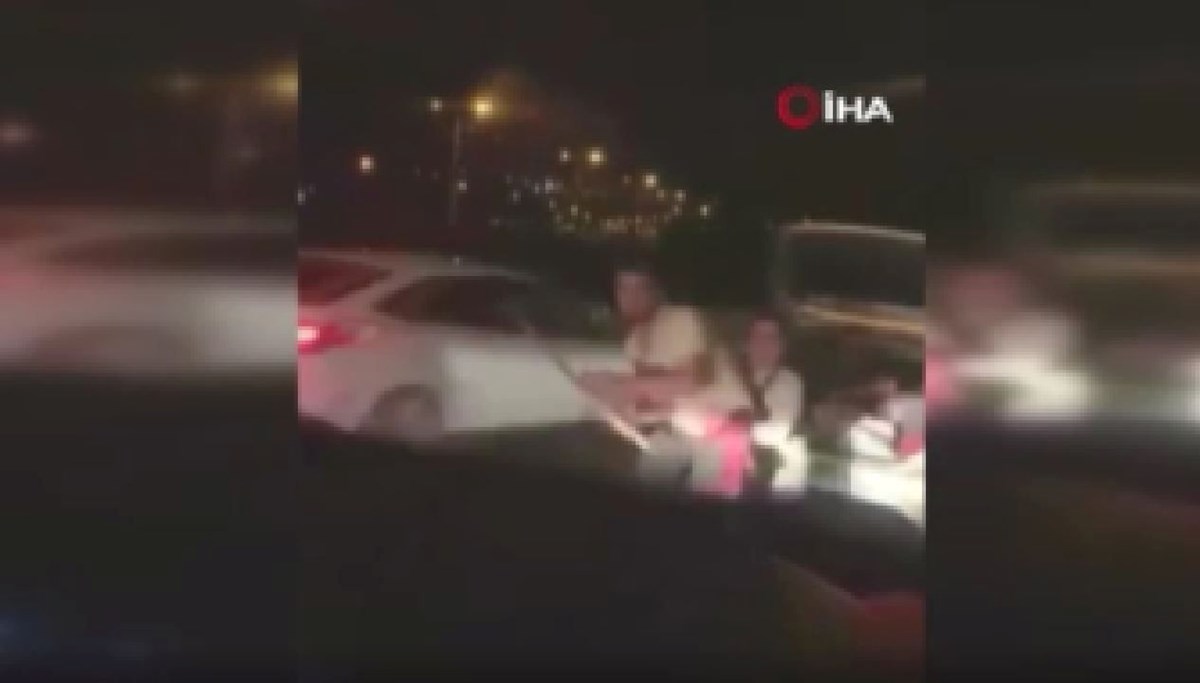 Trafikte baltalı saldırı