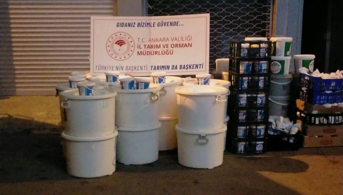 3 tonun üzerinde bozuk ürün imha edildi 3 tonun üzerinde bozuk ürün imha edildi