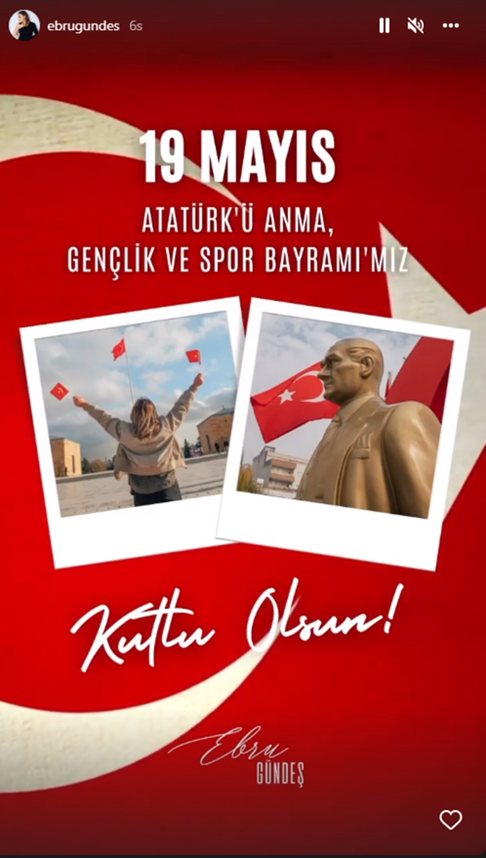 Ünlülerden 19 Mayıs Atatürk'ü Anma Gençlik ve Spor Bayramı mesajları (2022) - 15