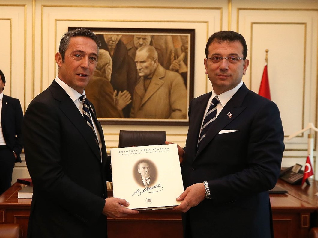 ali koc ekrem imamoglu nu ziyaret etti