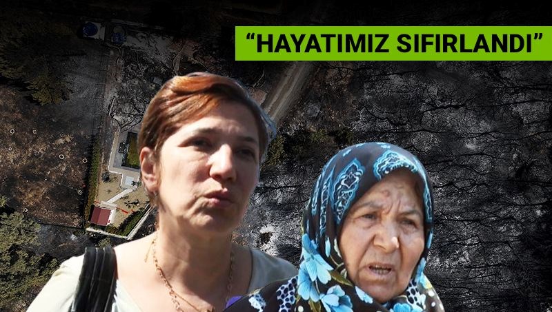40 derecede kaynak yaptı, Bornova'yı yaktı: 