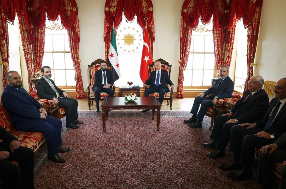 SON DAKİKA: Cumhurbaşkanı Erdoğan, Suriye lideri Şara ile İstanbul'da görüşüyor - 1
