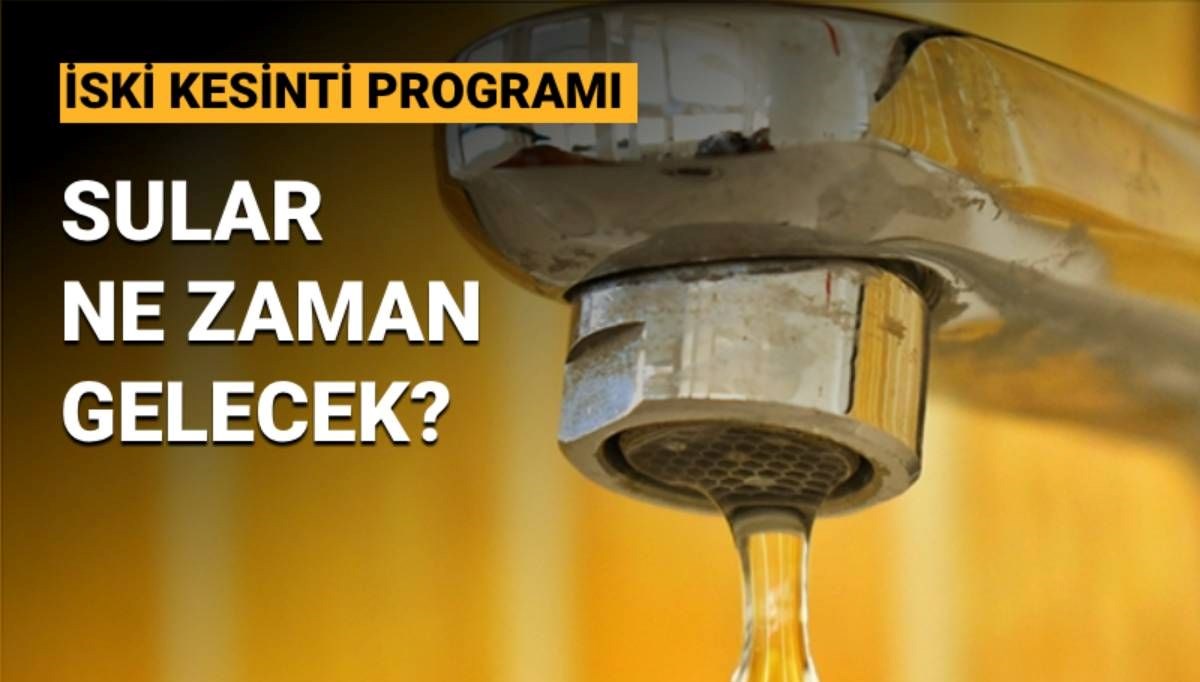 İstanbul Üsküdar ve Ümraniye'de sular ne zaman gelecek? İSKİ su kesintisi 14 Mayıs kesinti programı: