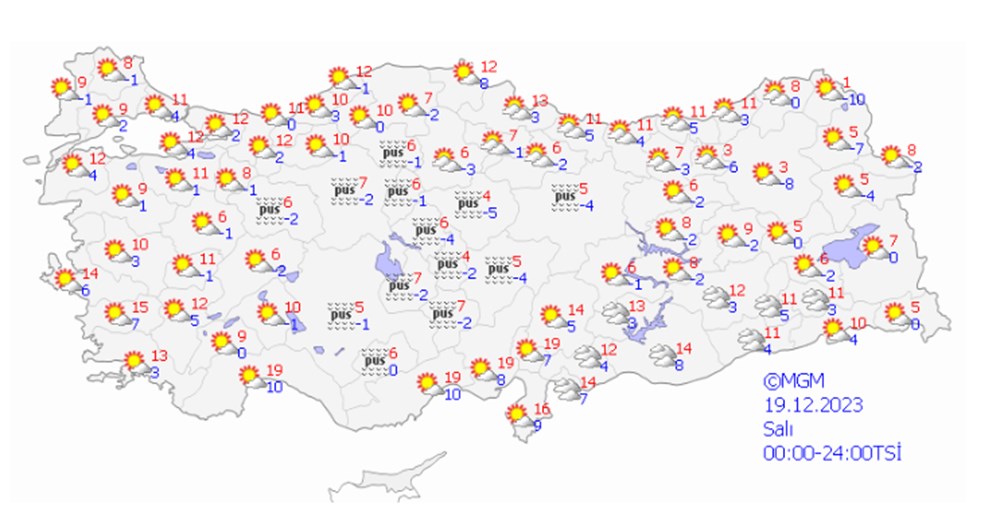 İstanbul dahil 7 il için sarı ve turuncu kodlu uyarı (Hafta sonu hava nasıl olacak?) - 20