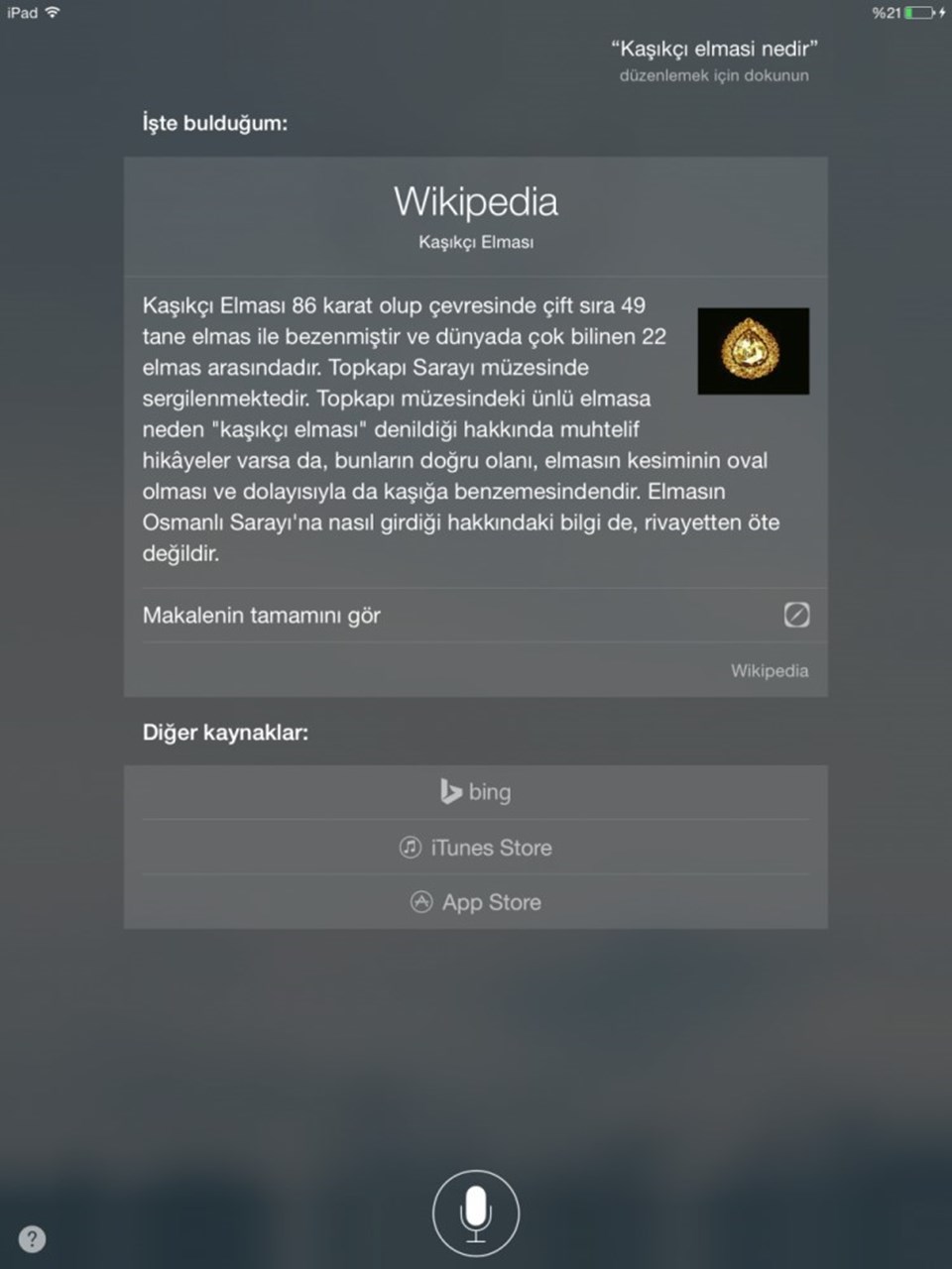 Apple’ın dijital asistanı Siri artık Türkçe - 1