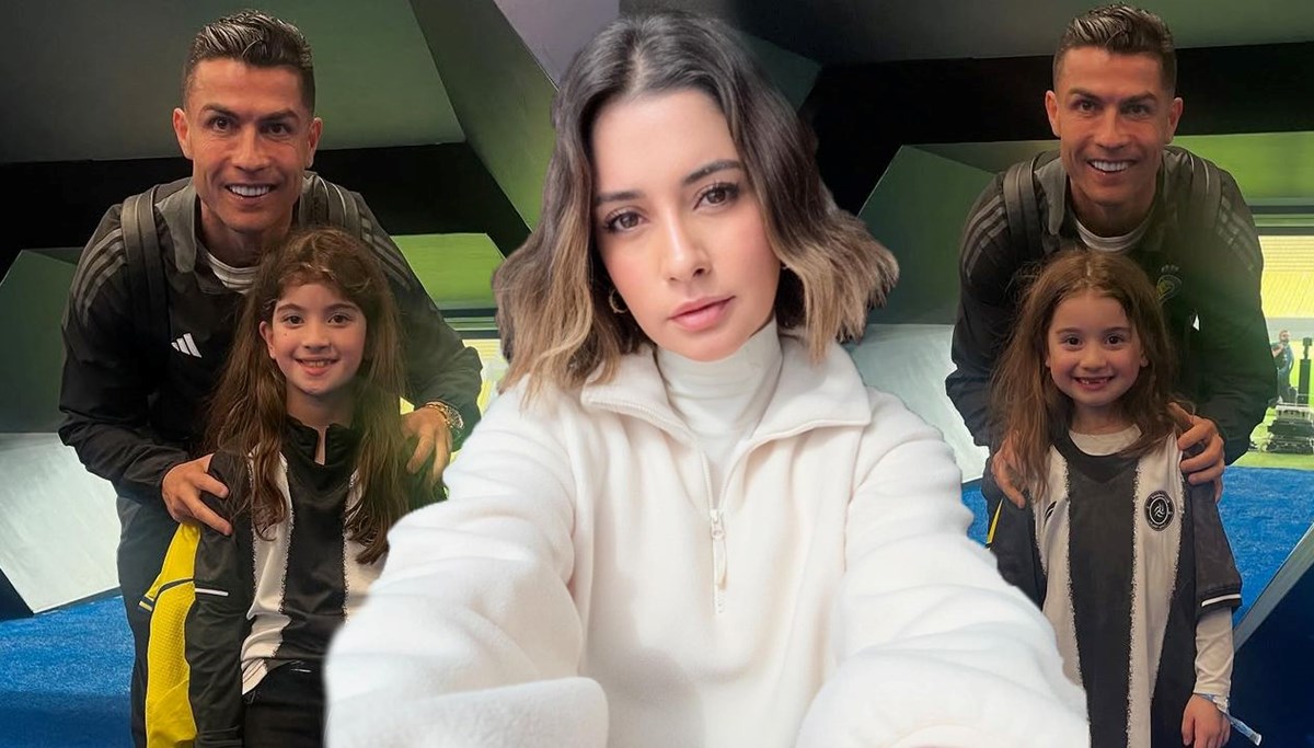 Buse Terim'in kızları ile Cristiano Ronaldo bir arada: Büyük buluşma