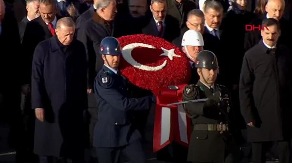 Anıtkabir'de 10 Kasım töreni - 1