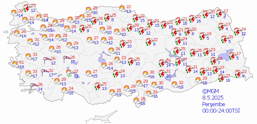 Sıcak havalara mola: Sağanak yağışlar geri geliyor - 4
